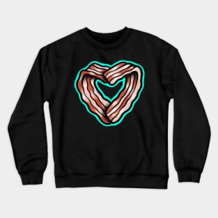 Bacon Heart Crewneck Sweatshirt